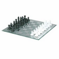 Black & White Mirror Chess Set
